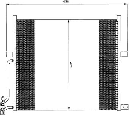 Waeco 8880400329 - Kondenser, kondisioner furqanavto.az