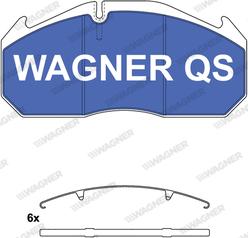 Wagner 2903004950 - Əyləc altlığı dəsti, əyləc diski furqanavto.az