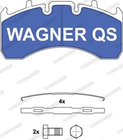 Wagner 2916904950 - Əyləc altlığı dəsti, əyləc diski furqanavto.az