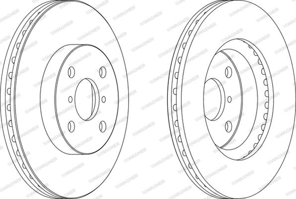 Wagner WGR1587-1 - Əyləc Diski furqanavto.az