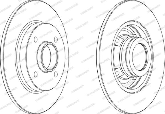 Wagner WGR1523-1 - Əyləc Diski furqanavto.az
