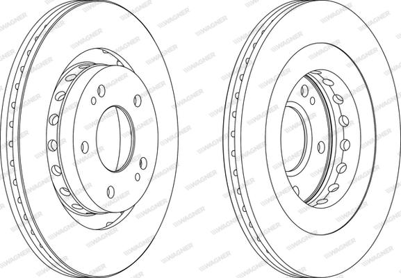 Wagner WGR1642-1 - Əyləc Diski furqanavto.az