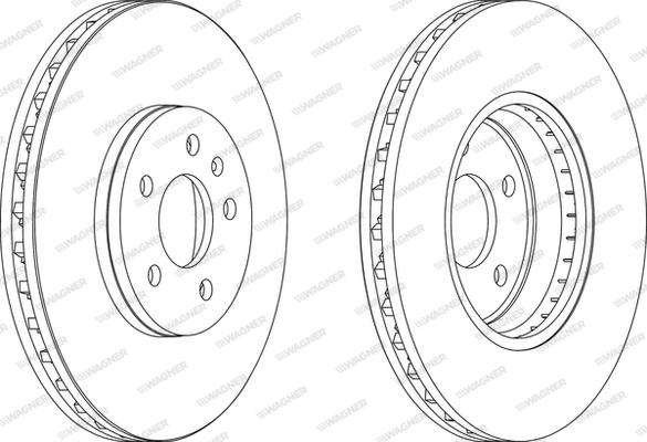 Wagner WGR1664-1 - Əyləc Diski furqanavto.az
