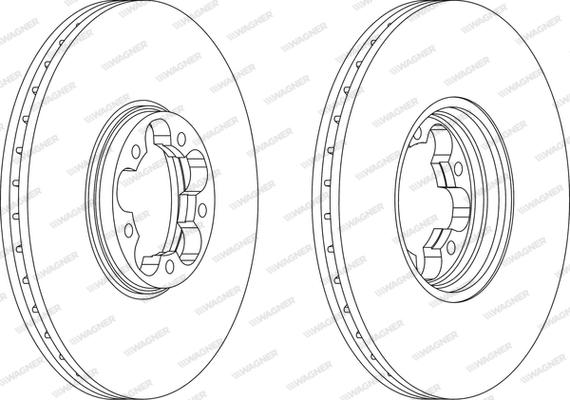 Wagner WGR1112-1 - Əyləc Diski furqanavto.az