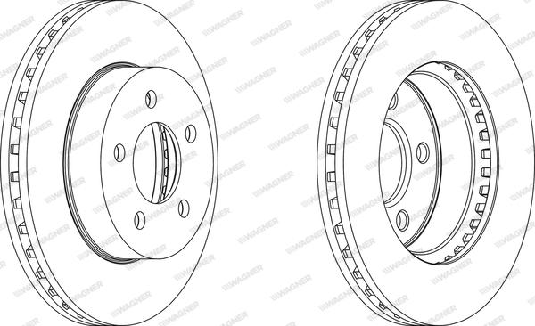 Wagner WGR1184-1 - Əyləc Diski furqanavto.az