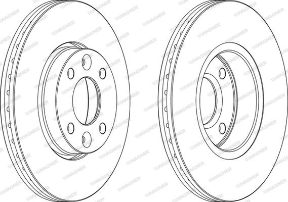 Wagner WGR1201-1 - Əyləc Diski furqanavto.az