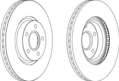 BENDIX 562434BC - Əyləc Diski furqanavto.az