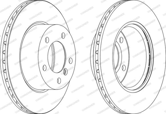 Wagner WGR1228-1 - Əyləc Diski furqanavto.az