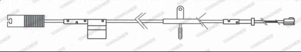 Wagner WWI365 - Xəbərdarlıq Kontakt, əyləc padinin aşınması furqanavto.az