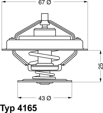 WAHLER 416579D - Termostat, soyuducu furqanavto.az