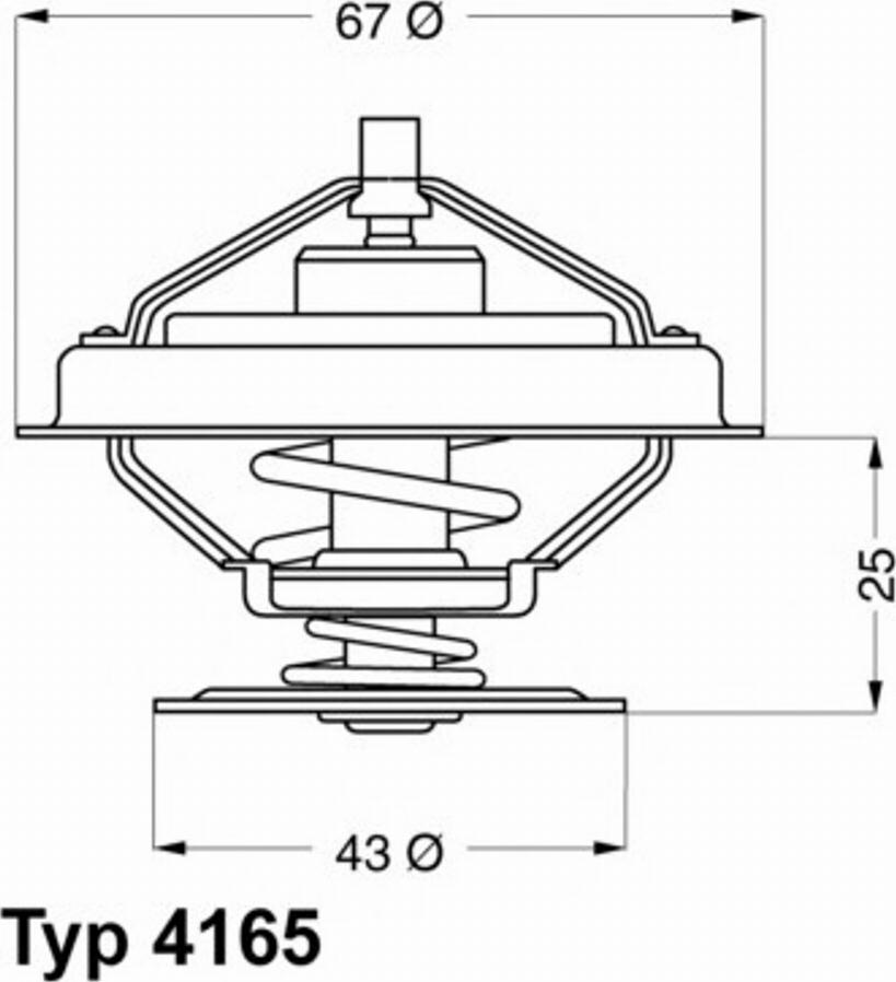 WAHLER 416579 - Termostat, soyuducu furqanavto.az