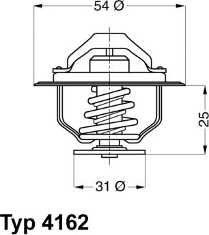 WAHLER 4162.79D - Termostat, soyuducu furqanavto.az