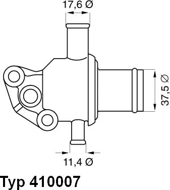 WAHLER 410007.87D - Termostat, soyuducu furqanavto.az