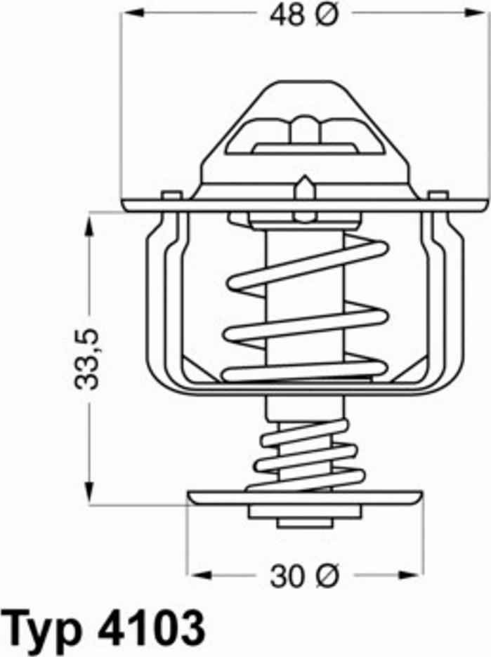 WAHLER 4103.82 - Termostat, soyuducu www.furqanavto.az