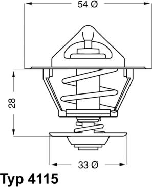 WAHLER 4115.92D - Termostat, soyuducu furqanavto.az