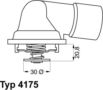 WAHLER 4175.92D - Termostat, soyuducu furqanavto.az