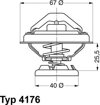 WAHLER 4176.75D - Termostat, soyuducu www.furqanavto.az