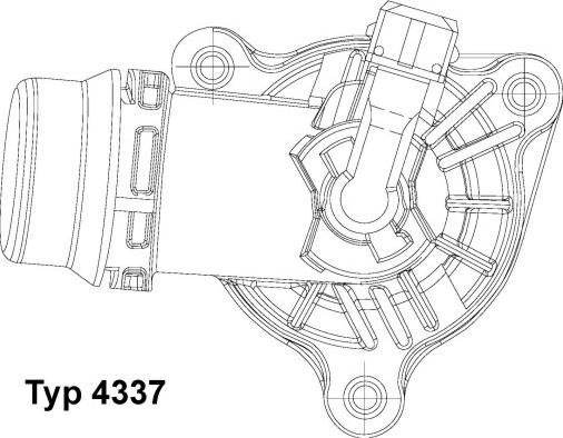 WAHLER 4337.105D - Termostat, soyuducu furqanavto.az