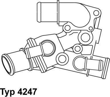 WAHLER 4247.80D - Termostat, soyuducu furqanavto.az