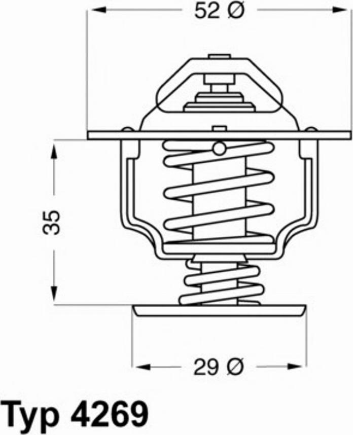 WAHLER 426978 - Termostat, soyuducu furqanavto.az