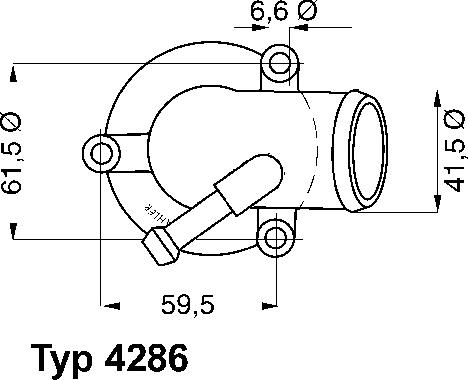 WAHLER 428687D - Termostat, soyuducu furqanavto.az