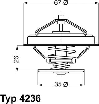 WAHLER 4236.88D - Termostat, soyuducu furqanavto.az