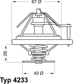 WAHLER 4233.84D - Termostat, soyuducu furqanavto.az