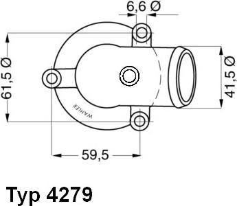 WAHLER 4279.87D - Termostat, soyuducu furqanavto.az