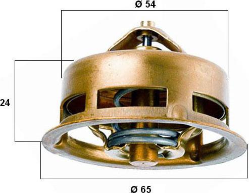 WAHLER 3096.75 - Termostat, soyuducu furqanavto.az