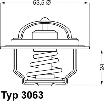 WAHLER 3063.75 - Termostat, soyuducu furqanavto.az