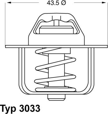 WAHLER 3033.78 - Termostat, soyuducu furqanavto.az