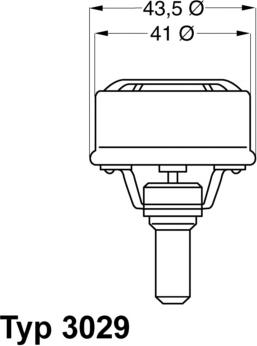 WAHLER 3029.72 - Termostat, soyuducu furqanavto.az