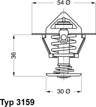 WAHLER 3159.82D - Termostat, soyuducu furqanavto.az