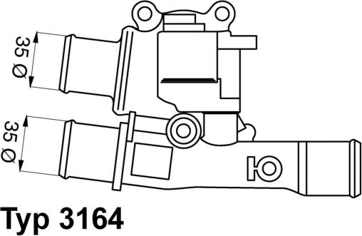 WAHLER 3164.88 - Termostat, soyuducu furqanavto.az