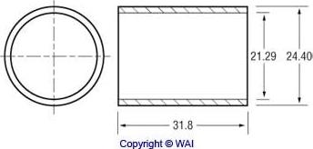 WAI 62-1800 - Buş, başlanğıc mil furqanavto.az