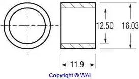 WAI 62-81402-1 - Buş, başlanğıc mil furqanavto.az