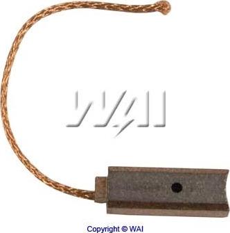 WAI 38-91801 - Karbon fırçası, qanad dəsti, alternator furqanavto.az