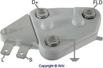WAI D21N-1 - Gərginlik tənzimləyicisi, alternator furqanavto.az