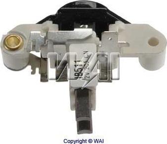 WAI IB511 - Gərginlik tənzimləyicisi, alternator furqanavto.az