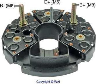 WAI IBR973 - Düzləşdirici, alternator furqanavto.az