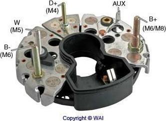 WAI IBR590 - Düzləşdirici, alternator furqanavto.az