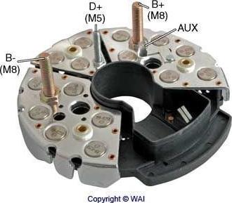 WAI IBR550 - Düzləşdirici, alternator furqanavto.az