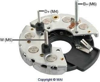 WAI IBR313 - Düzləşdirici, alternator furqanavto.az