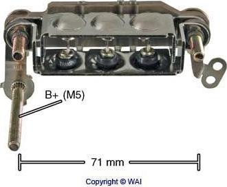 WAI IMR7113 - Düzləşdirici, alternator furqanavto.az