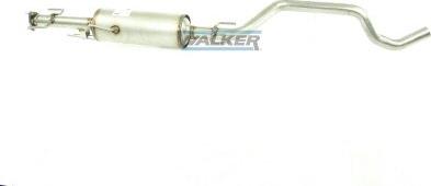 Walker 93021 - Tüs / Hissəcik filtri, egzoz sistemi furqanavto.az