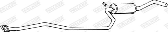 Walker 16091 - Orta Səsboğucu furqanavto.az
