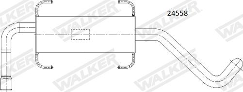 Walker 24558 - Son səsboğucu furqanavto.az