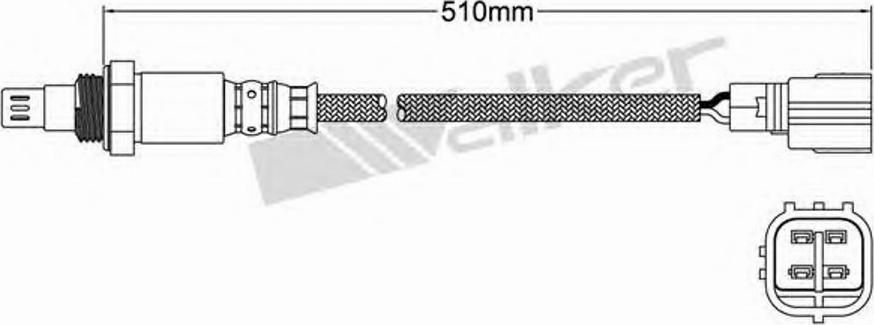 Walker 250-54007 - Lambda Sensoru furqanavto.az