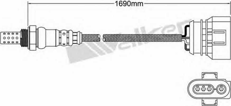 Walker 25024414 - Lambda Sensoru furqanavto.az