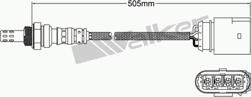 Walker 250-24560 - Lambda Sensoru furqanavto.az